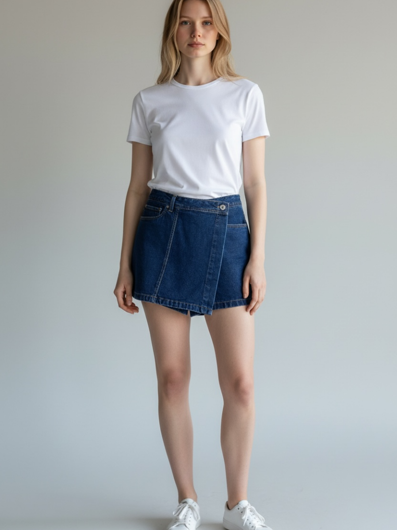 shorts/saia jeans cos transpasse destroyed