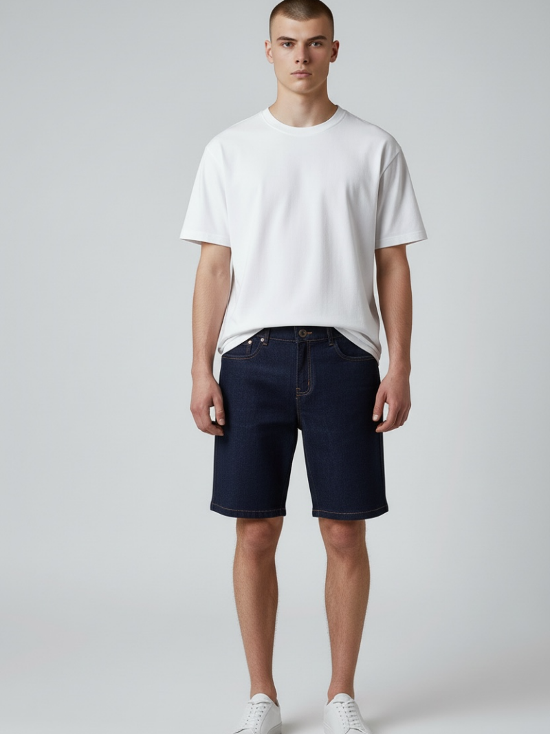 bermuda masc. jeans vlr stone