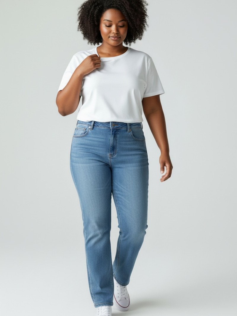 calca reta c/stretch lav.clear