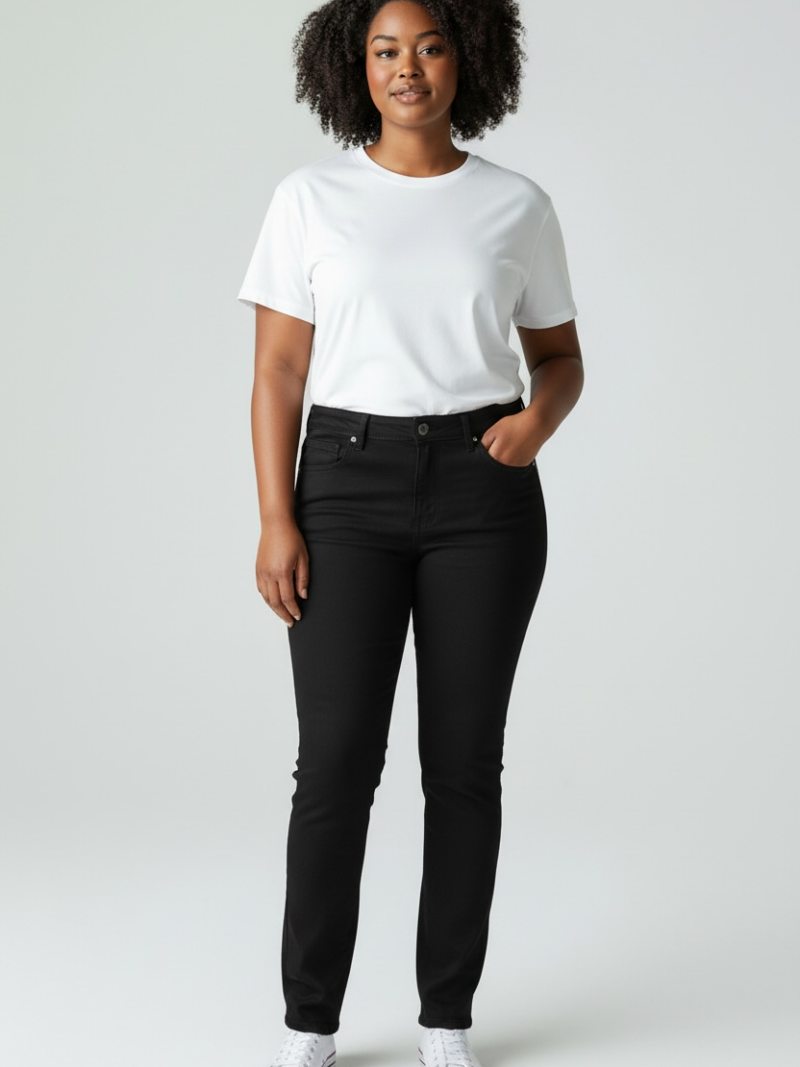 skinny black nctm plus size