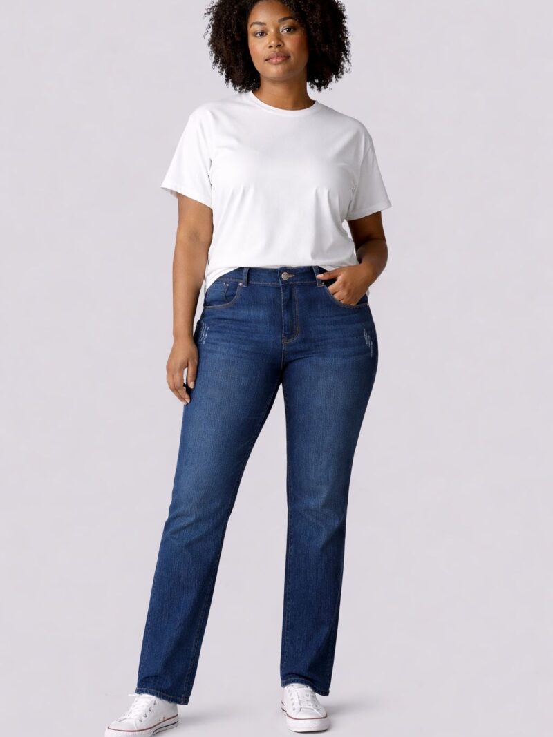 calÇa reta xka destroyed plus size