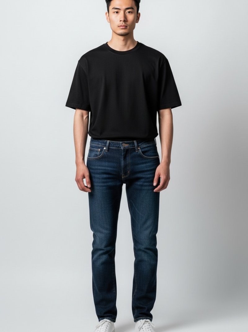 calÇa masc. basic slim fit